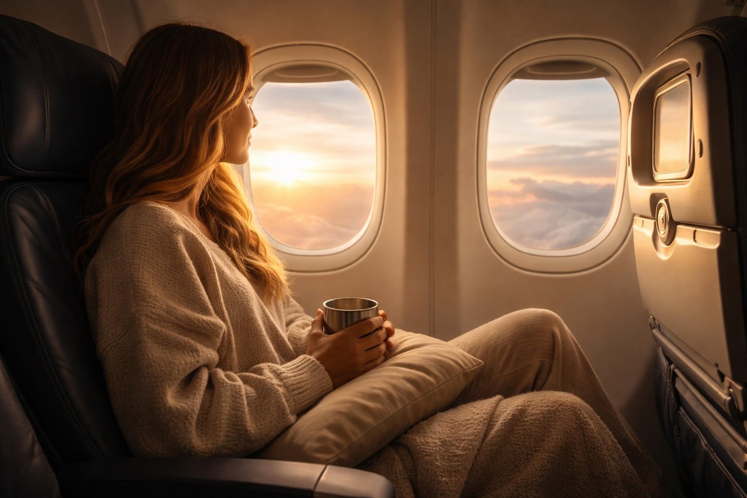 How to make long haul flights more comfortable
